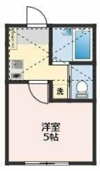 横浜大口ハイツの物件間取画像